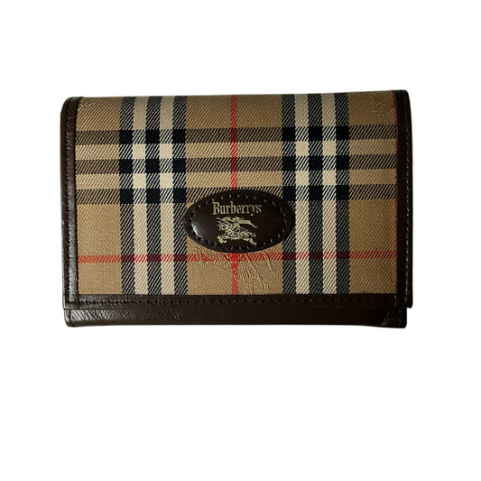 Burberrys Vintage Card Wallet
