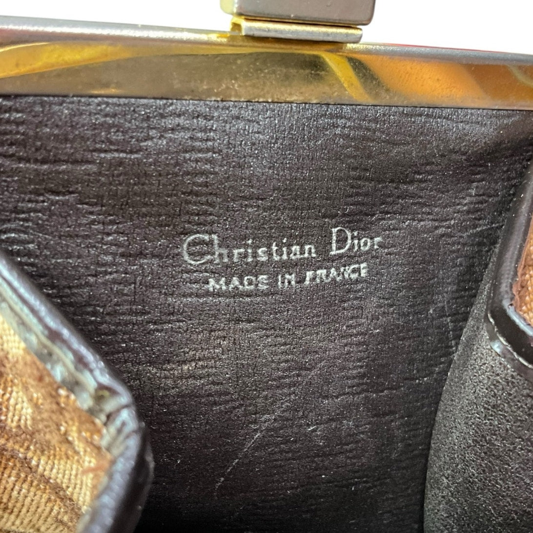 Dior Trotter Kisslock Coin Purse