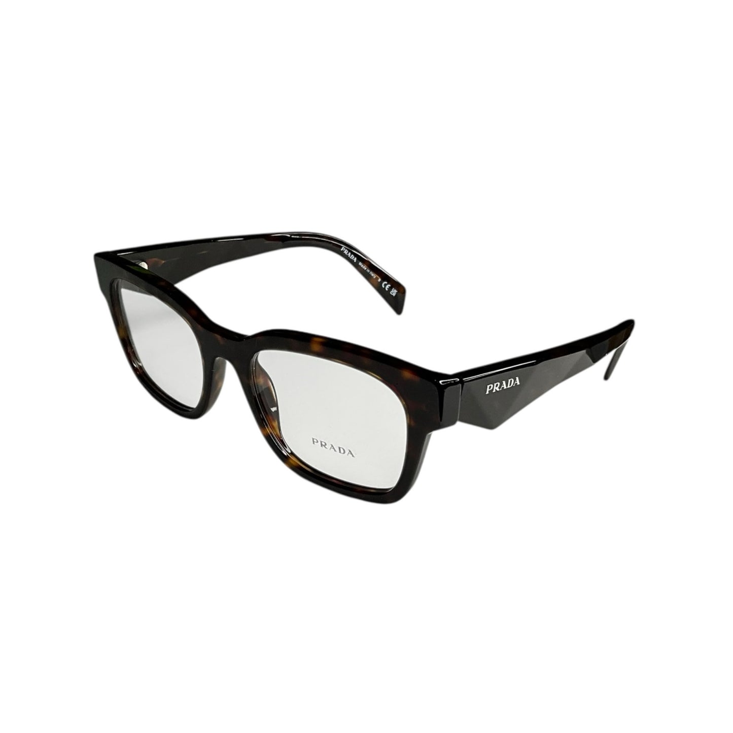 Prada PR A10V Eyeglasses Havana Red
