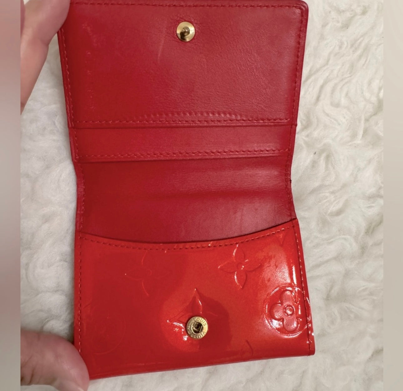 Louis Vuitton Vernis Card Case with dustbag and box - Clairely Amazing