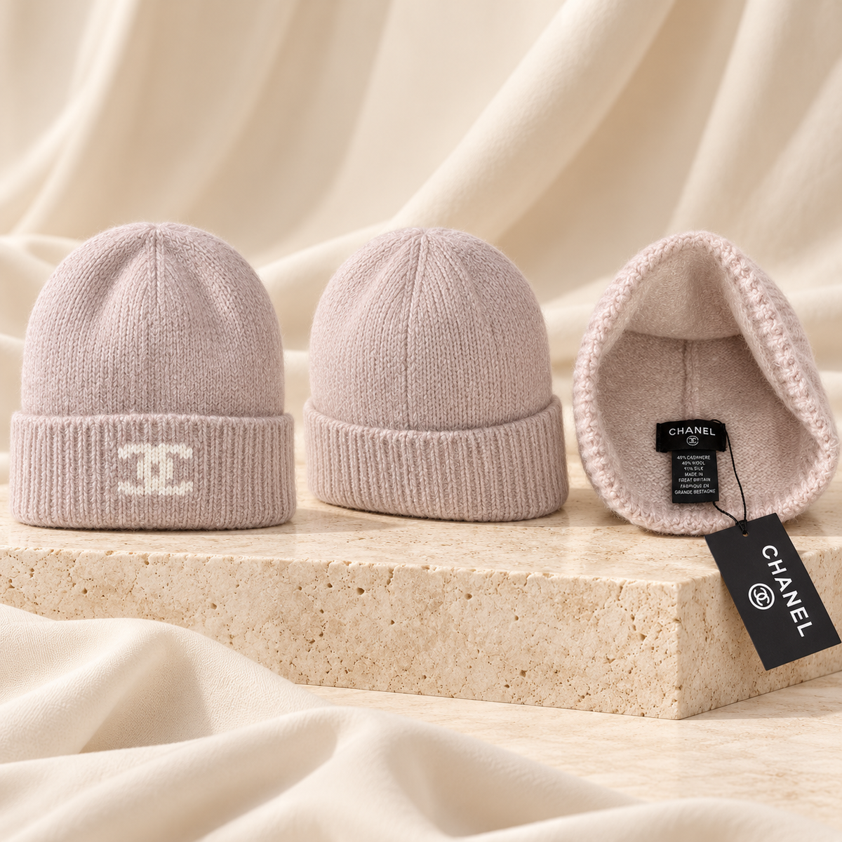 Chanel Beauty GWP Knit Beanie Hat – Four Colors