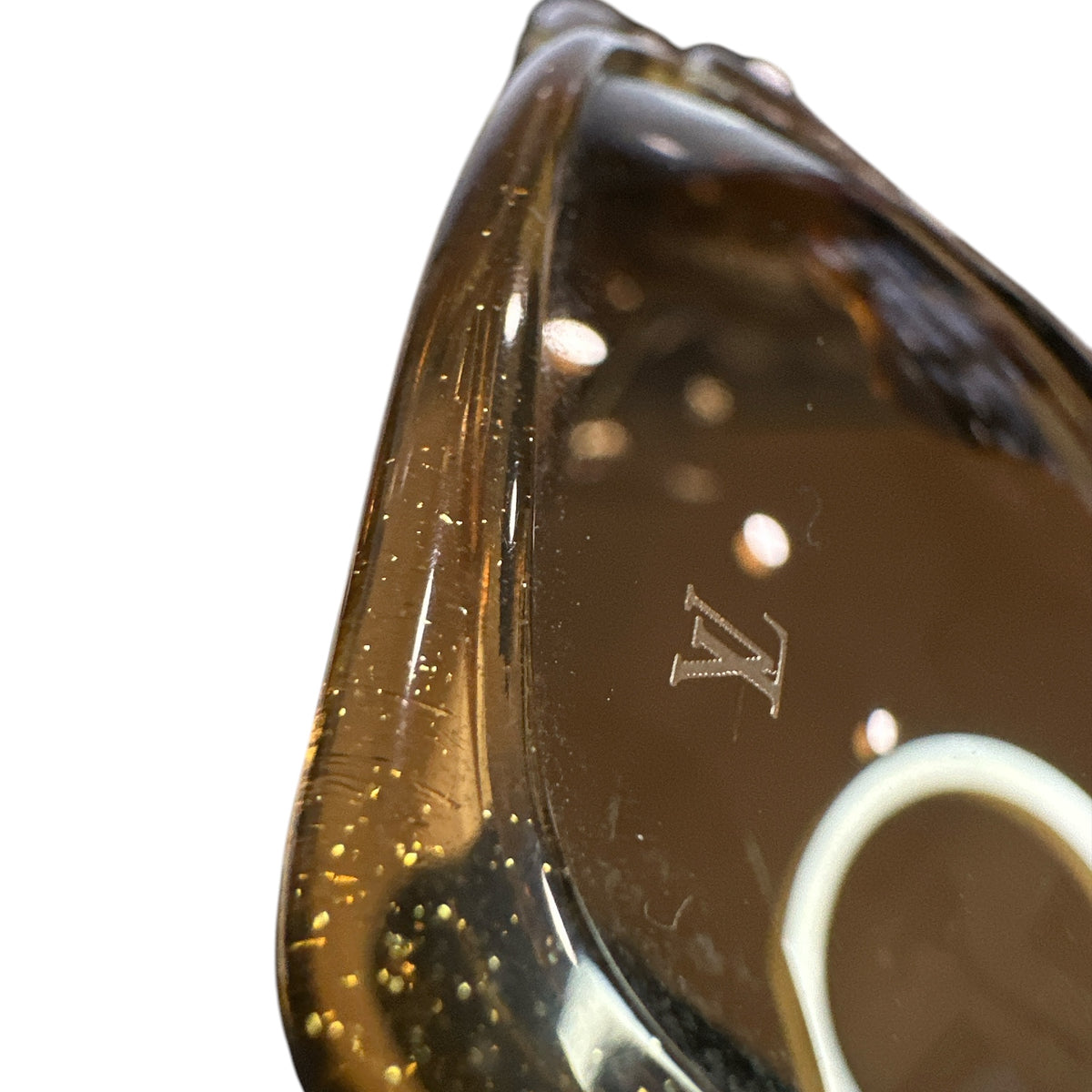 Louis Vuitton Brown Glitter Sunglasses - Clairely Amazing