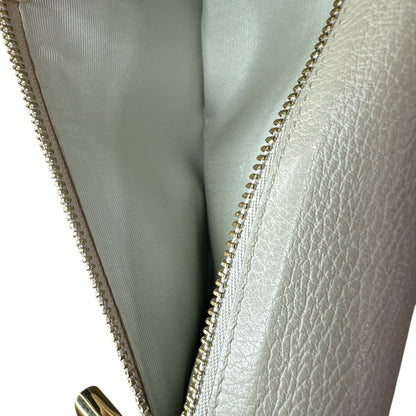 LOEWE Beige/Brown Continental Bi-fold Wallet - Clairely Amazing