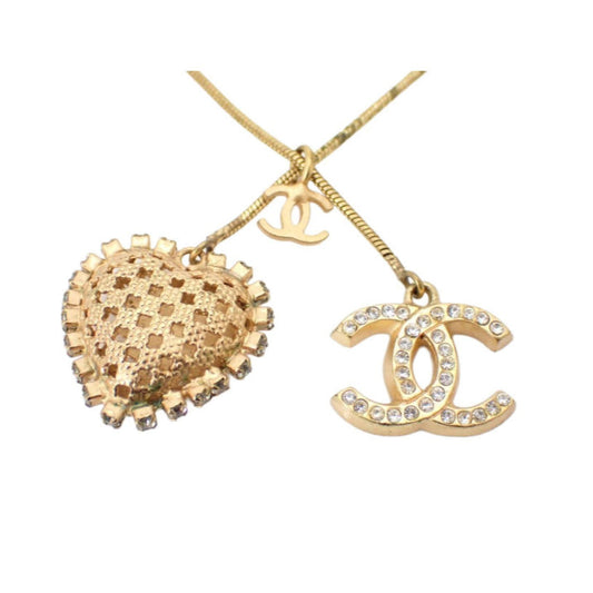 Chanel Heart Necklace - Clairely Amazing