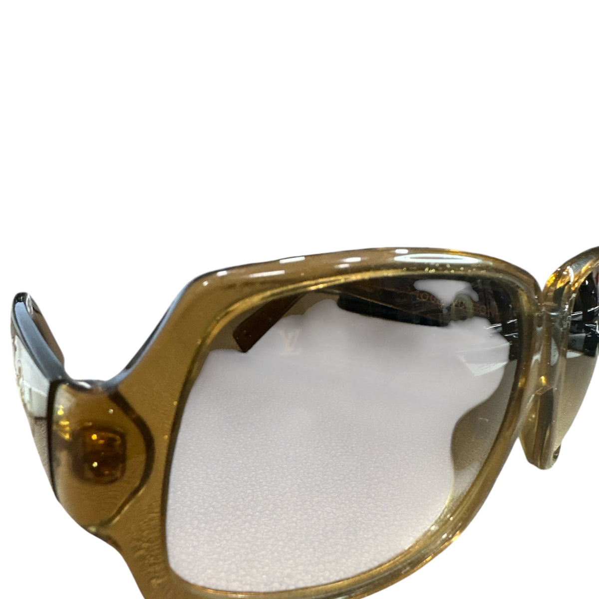 Louis Vuitton Brown Glitter Sunglasses - Clairely Amazing