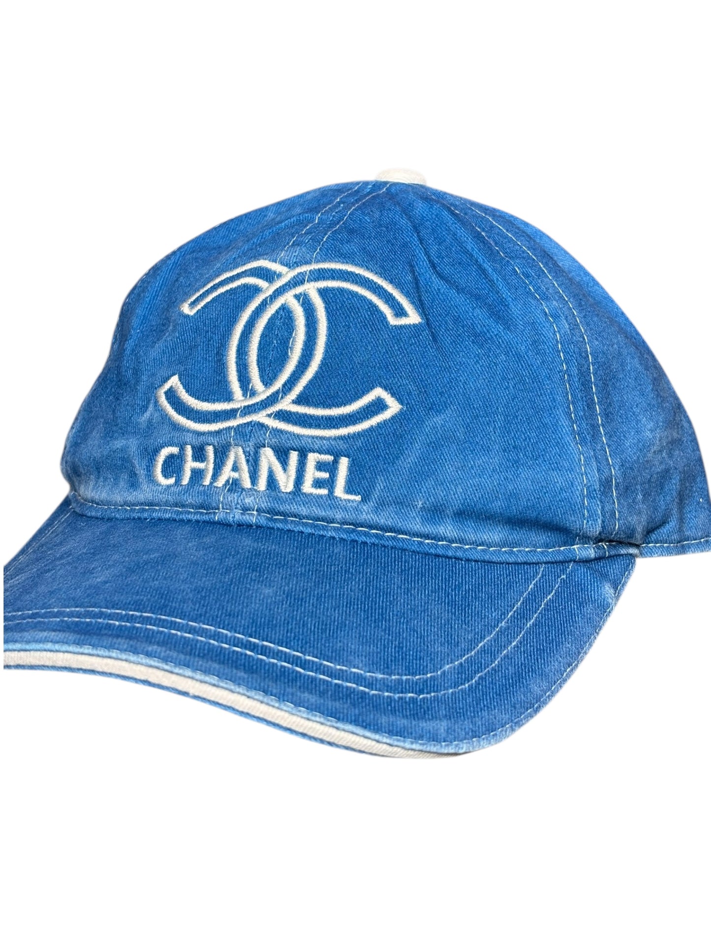 Fashion Logo Baseball Cap – Denim Style