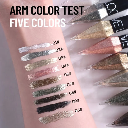 5-Piece Shimmering Liquid Eyeliner Set