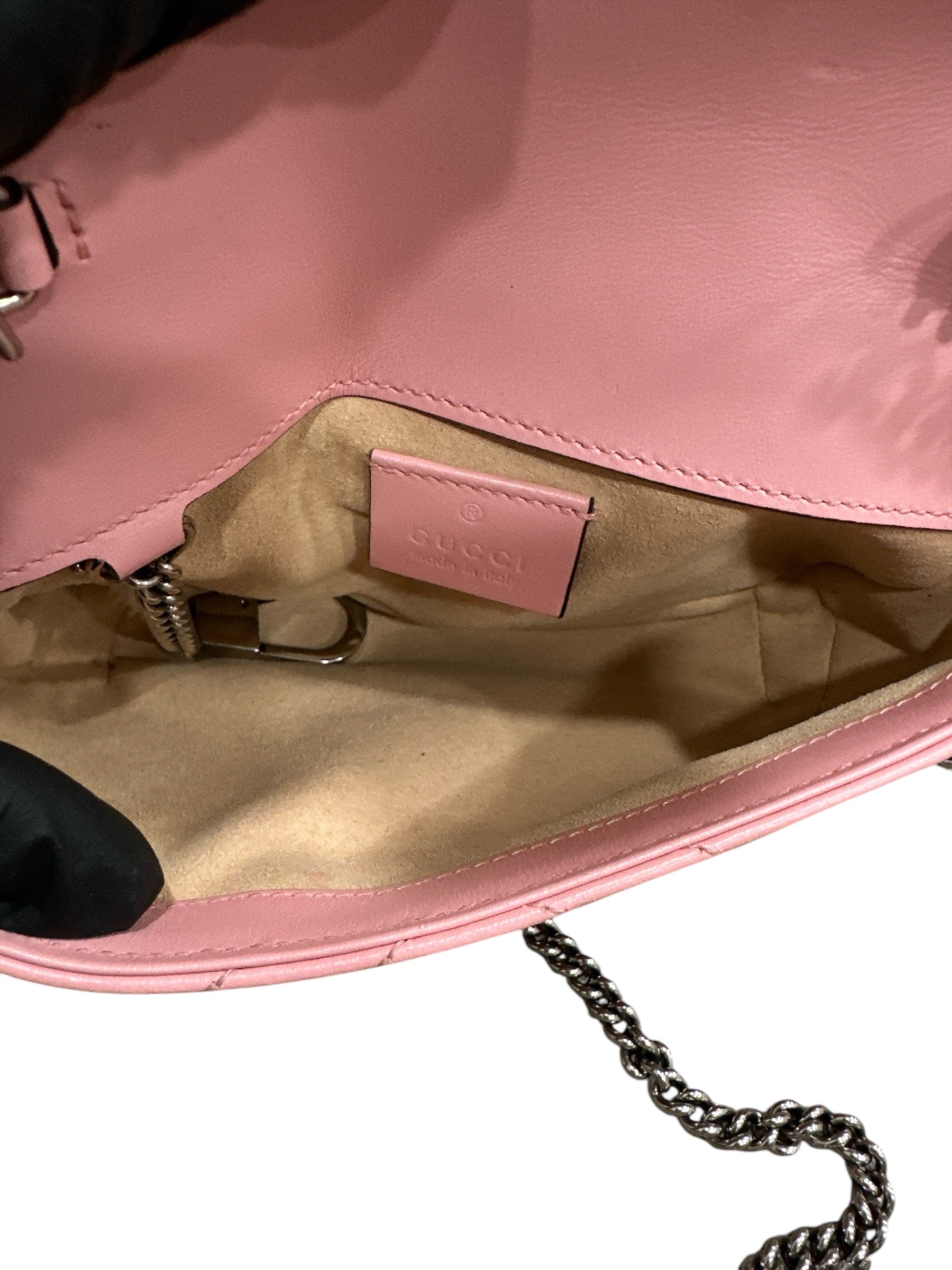 Gucci  Calfskin Matelasse Super Mini - Clairely Amazing