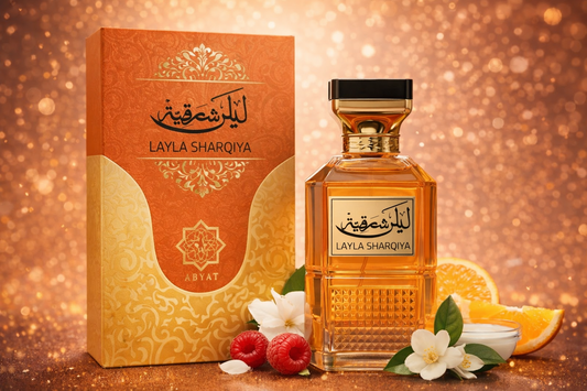Abyat Layla Sharqiya Eau de Parfum 100ml (Inspired by Scandal by Jean Paul Gaultier) – Sweet Floral Musk Fragrance