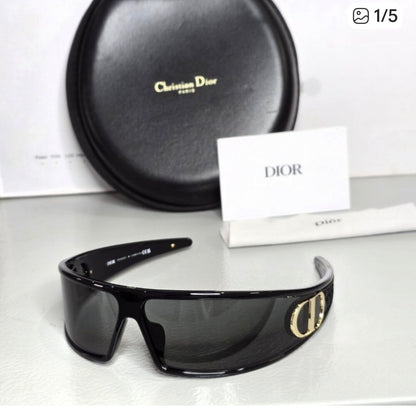 Dior Headband Sunglasses – Black & Gold (GWP Exclusive)