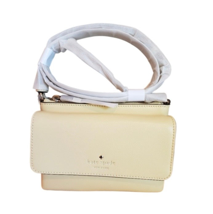 kate spade new york Greene Street Karlee Leather Crossbody Butter