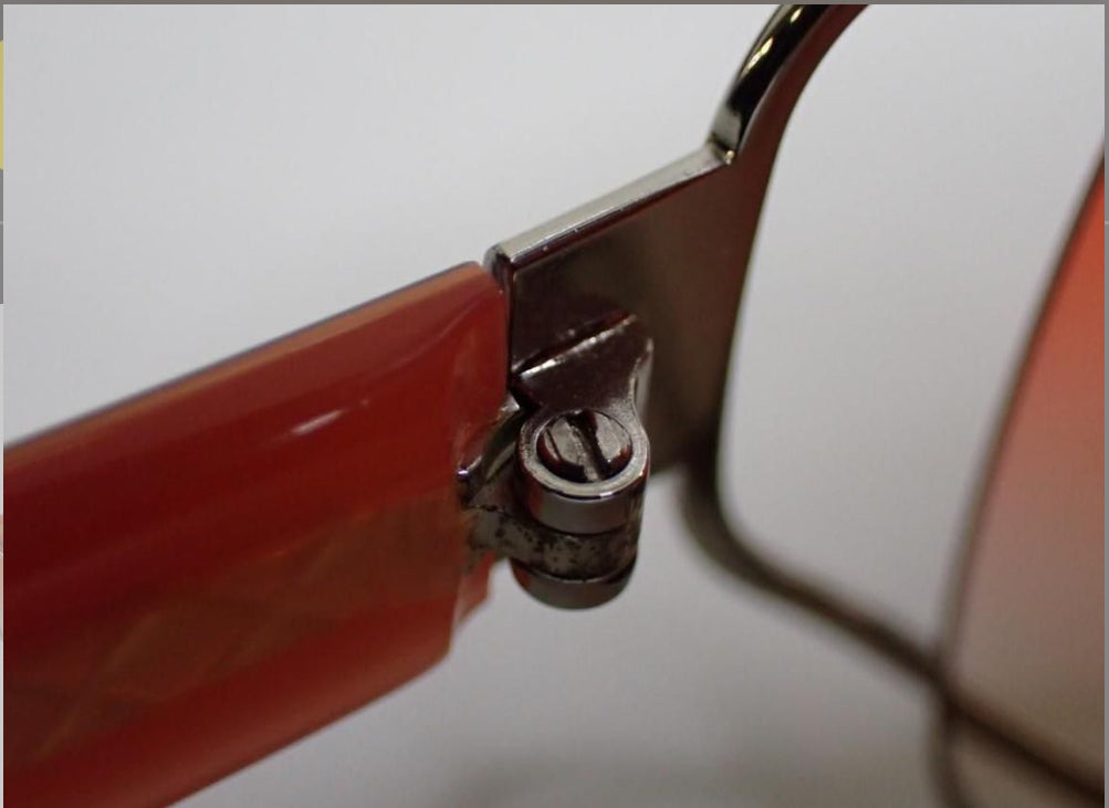Chanel Vintage Red Sunglasses - Clairely Amazing