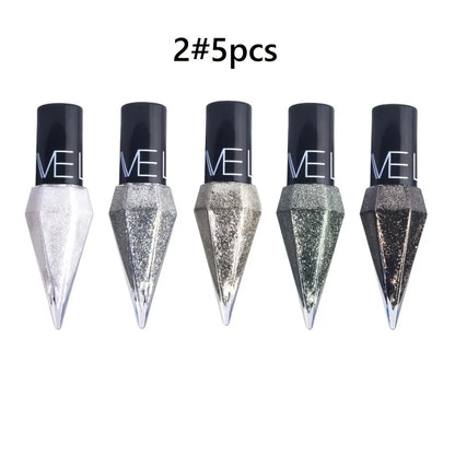 5-Piece Shimmering Liquid Eyeliner Set