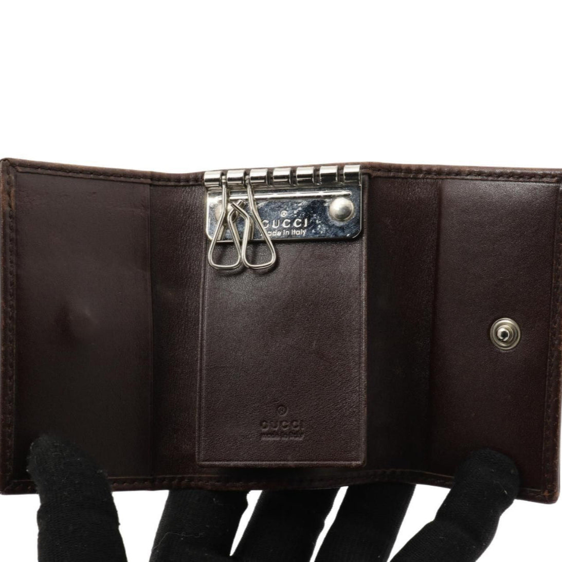 Gucci Brown Key Case - Clairely Amazing