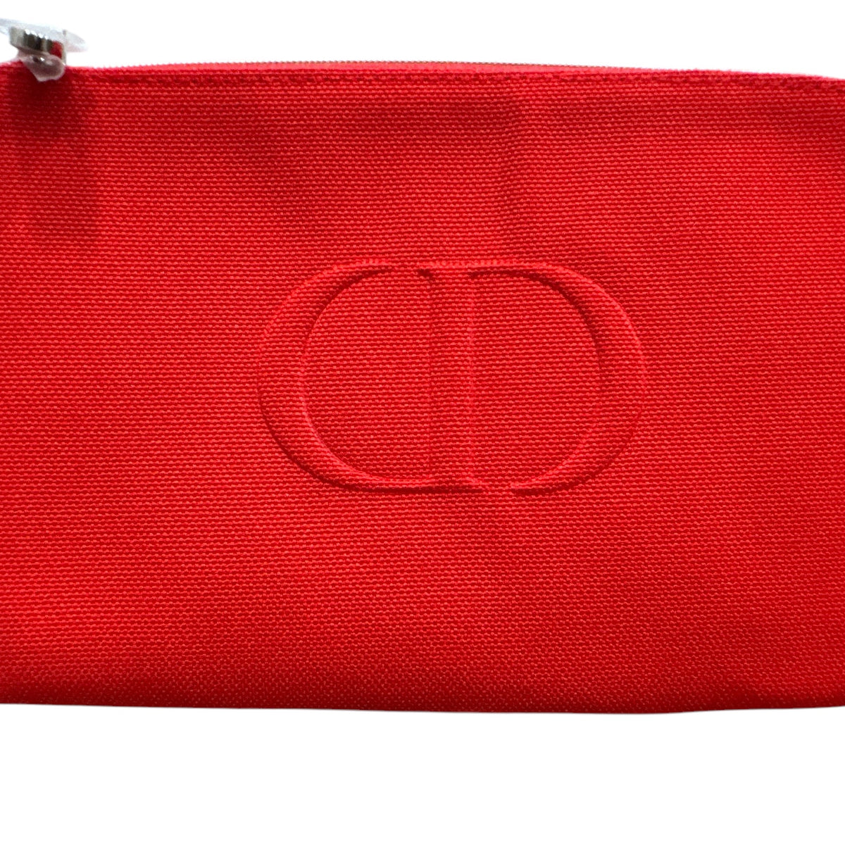 NEW! DIOR Beauty Red Canvas Makeup Bag - Clairely Amazing