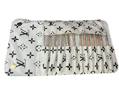 Luxury Makeup Brush Travel Set