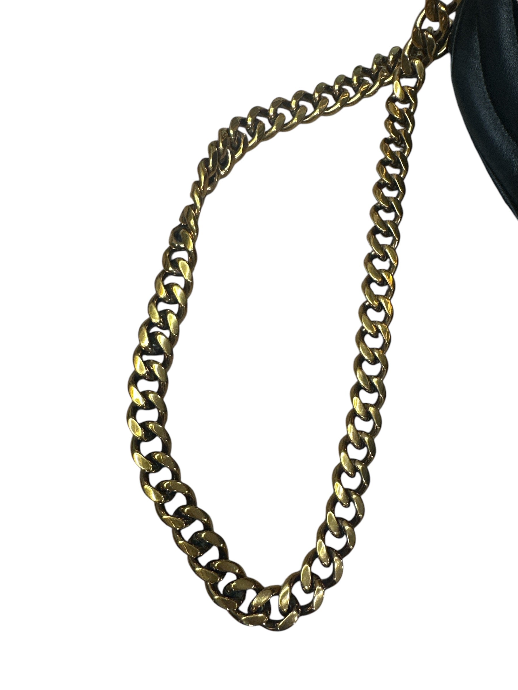 LOUIS VUITTON 
Calfskin New Wave Chain MM Black - Clairely Amazing