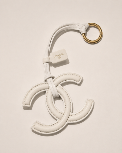 Chanel Leather GWP Bag Charm with Gift Box