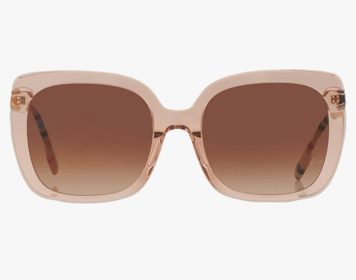 BURBERRY Sunglasses Peach Brown Gradient - Clairely Amazing