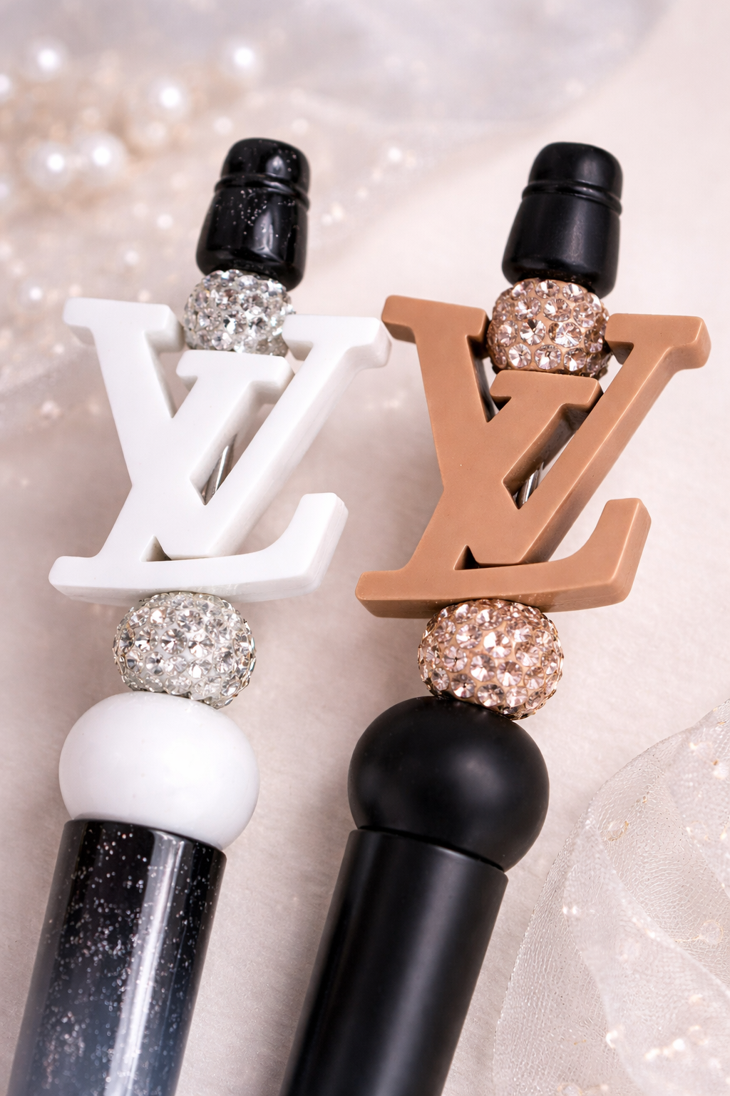 Fashion Designer-Inspired Beaded Pen
