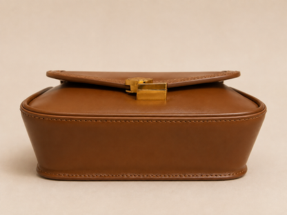 💎 Premium Fashion Shoulder Bag – Caramel Brown