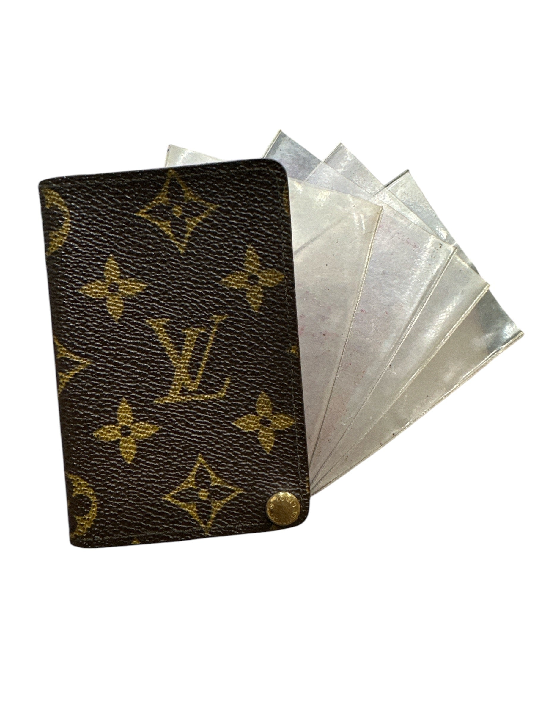 Vintage Louis Vuitton 1986 LV Monogram Card Holder - Clairely Amazing
