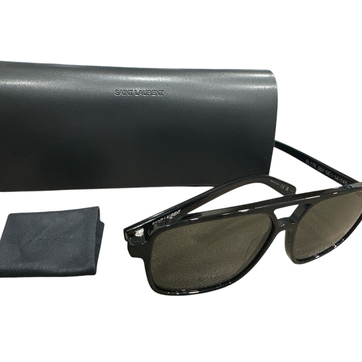 Saint Laurent 58mm Square Aviator Frame Sunglasses - Clairely Amazing