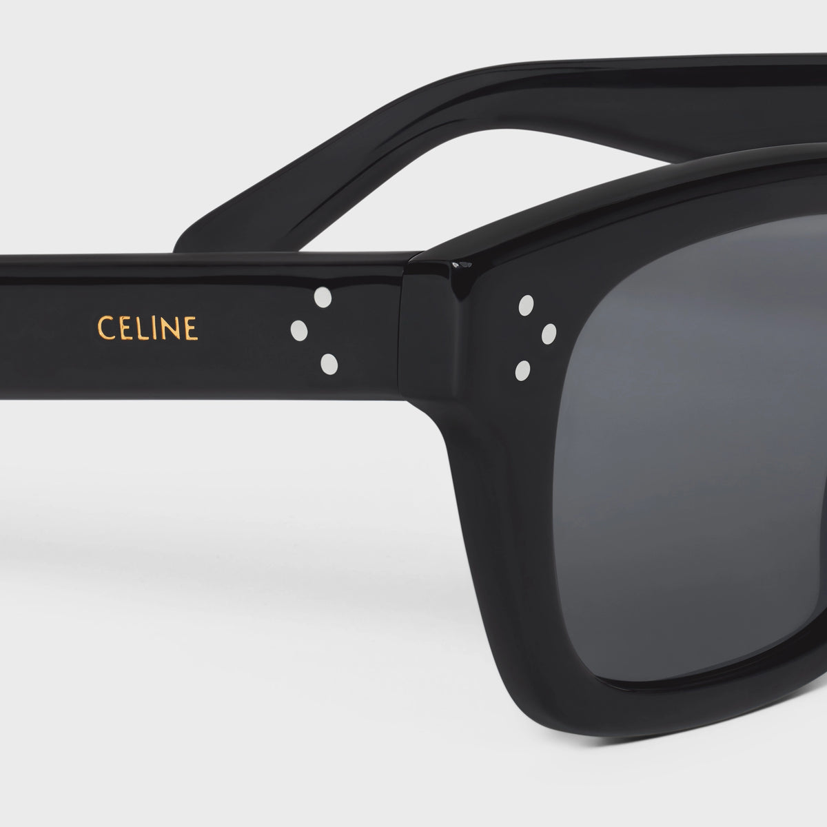 CELINE  Bold 3 Dots Square Sunglasses - Clairely Amazing