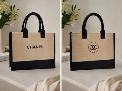 PREORDER DEPOSIT PAYMENT ONLY- GWP Luxury Beach Burlap Beach Tote