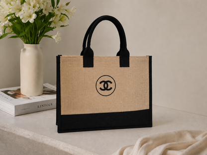 PREORDER DEPOSIT PAYMENT ONLY- GWP Luxury Beach Burlap Beach Tote