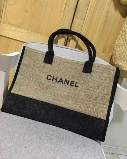 PREORDER DEPOSIT PAYMENT ONLY- GWP Luxury Beach Burlap Beach Tote