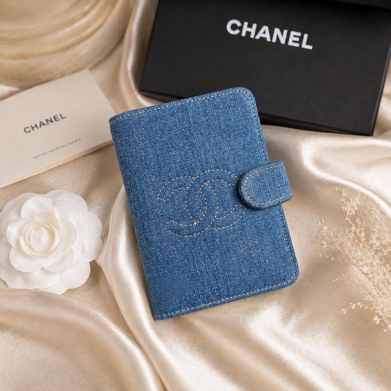 Denim Passport Holder Wallet - GWP Edition