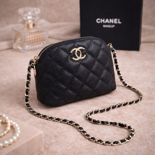 PREORDER DEPOSIT ONLY -CHANEL GWP Caviar Style Shell Crossbody Bag