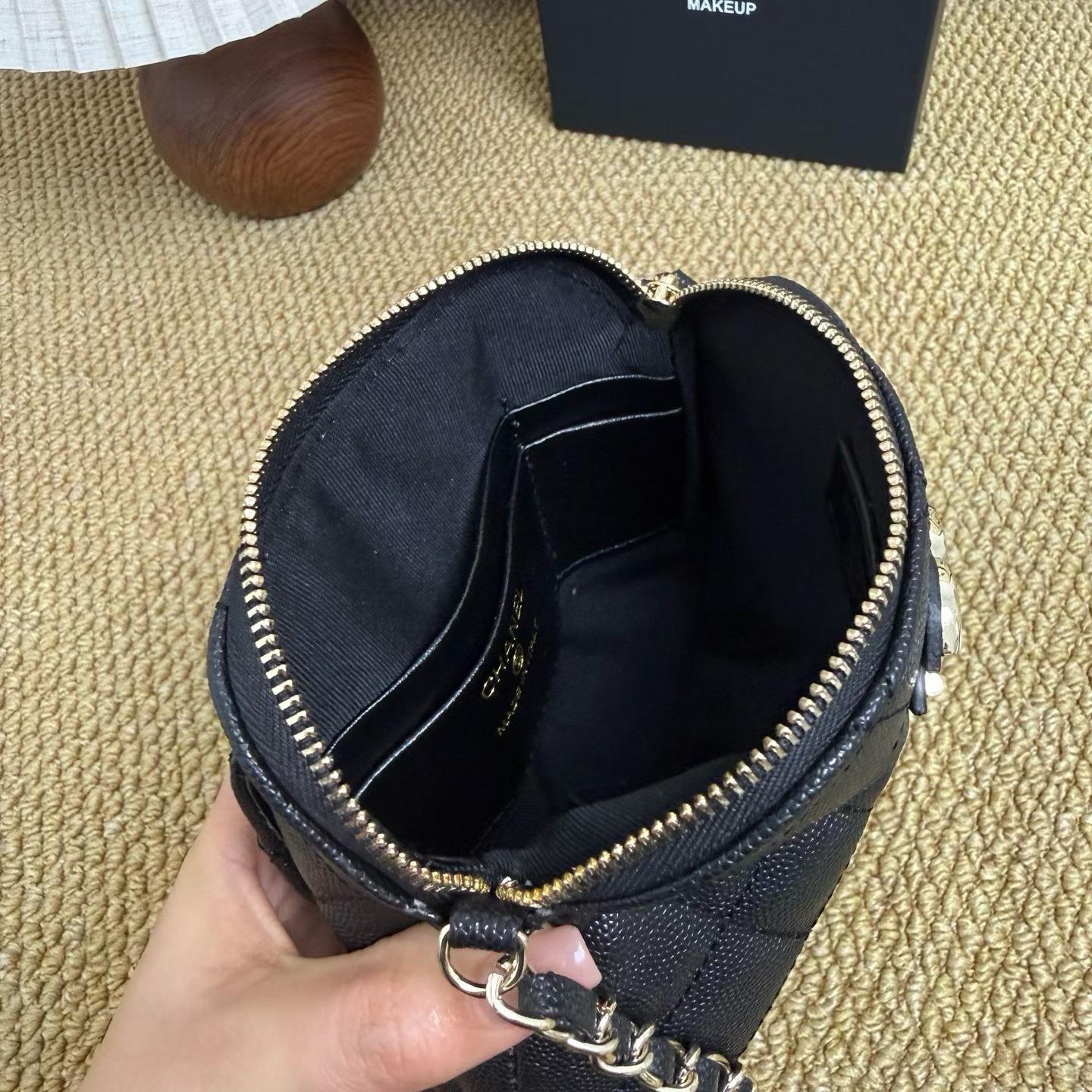 PREORDER DEPOSIT ONLY -CHANEL GWP Caviar Style Shell Crossbody Bag