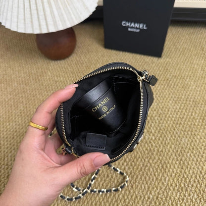 PREORDER DEPOSIT ONLY -CHANEL GWP Caviar Style Shell Crossbody Bag