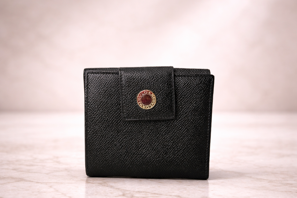Elegant BVLGARI Bifold Wallet