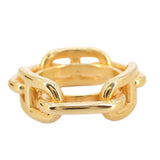 Hermes Gold-Plated “Regate” Scarf Ring - Clairely Amazing