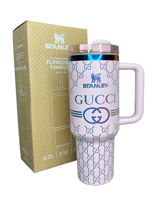 40 oz Fashion Tumblers – Luxury-Inspired Designs