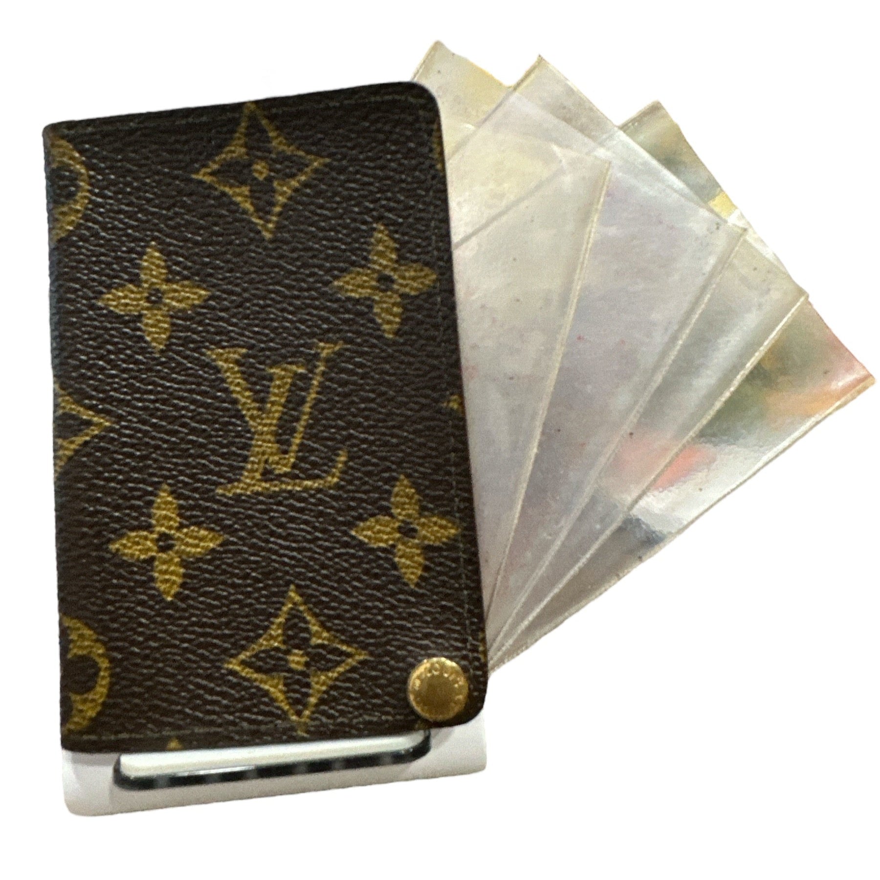Vintage Louis Vuitton 1986 LV Monogram Card Holder - Clairely Amazing