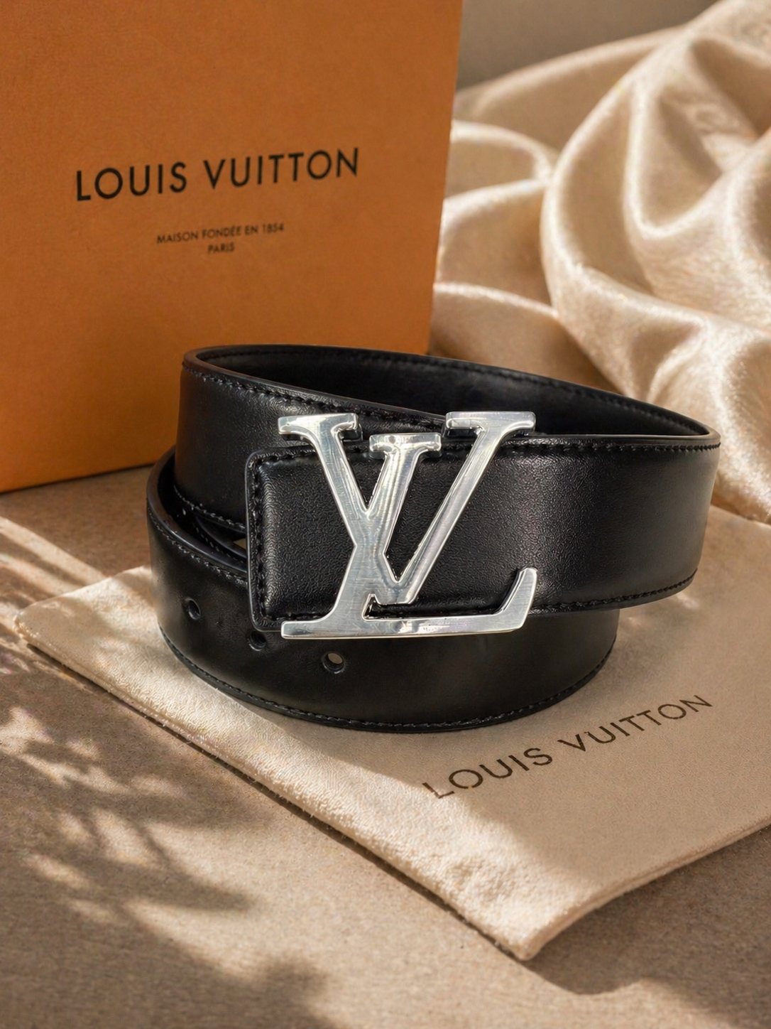 Sleek Luxe Statement Buckle Fashion Belt