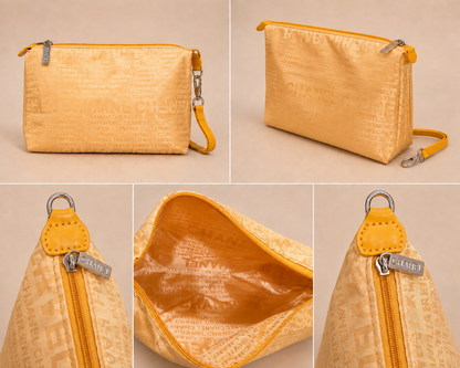 Chanel GWP Denim Cabas Tote with Detachable Pouch & Dust Bag
