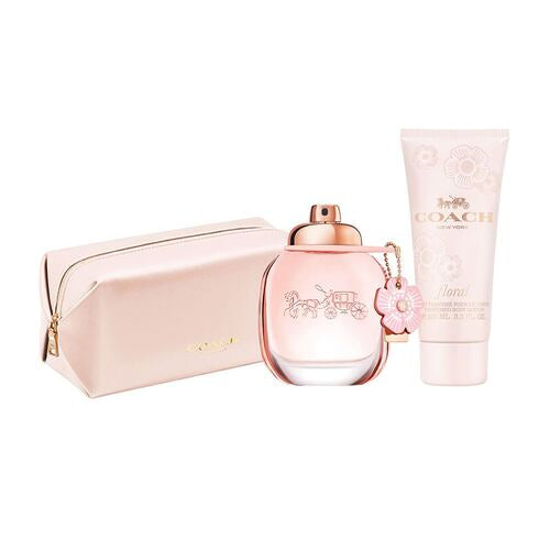 ✔️Coach Floral Eau de Parfum Gift Set 90 ml - 3 fl.oz Authentic
