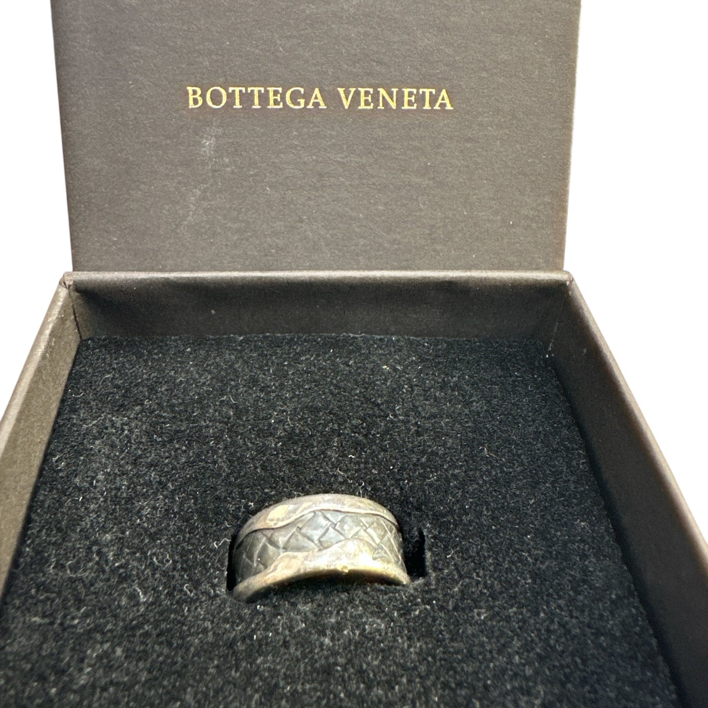 Bottega Veneta Silver Ring - Clairely Amazing