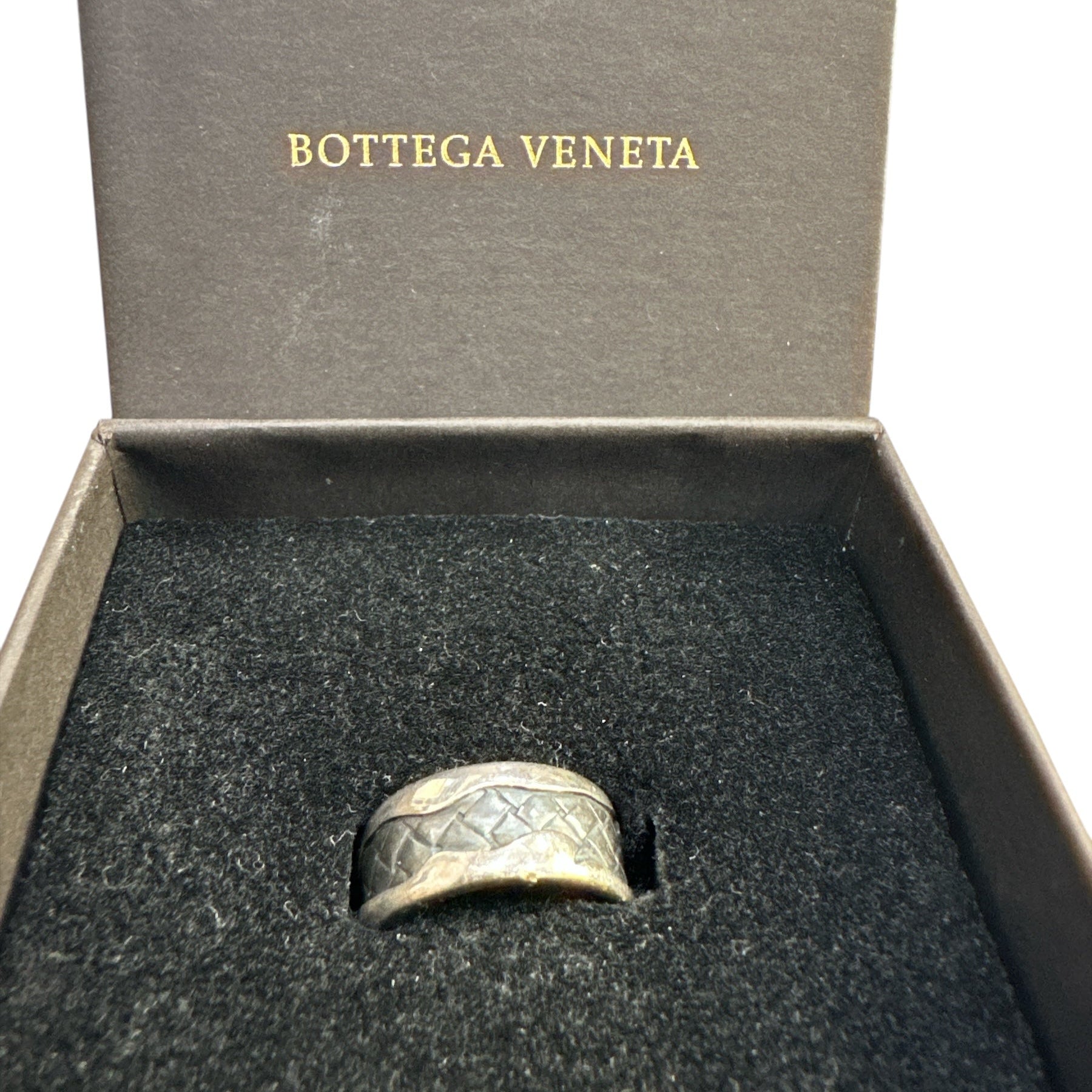 Bottega Veneta Silver Ring - Clairely Amazing
