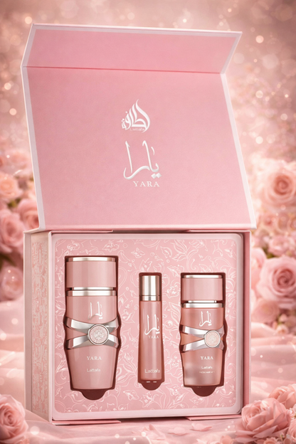 Lattafa Yara Eau de Parfum Gift Set 100ml
