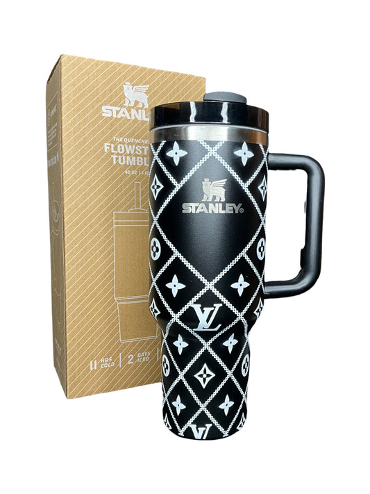 40 oz Fashion Tumblers – Luxury-Inspired Designs