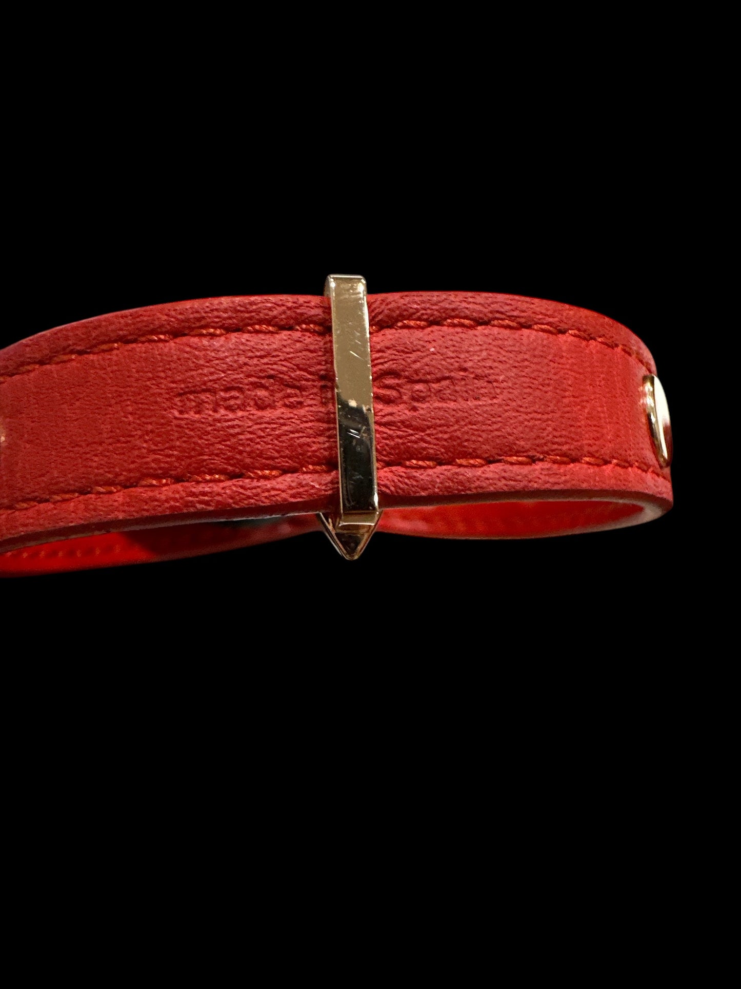 Louis Vuitton Leather Monogram Flower Bracelet - Clairely Amazing