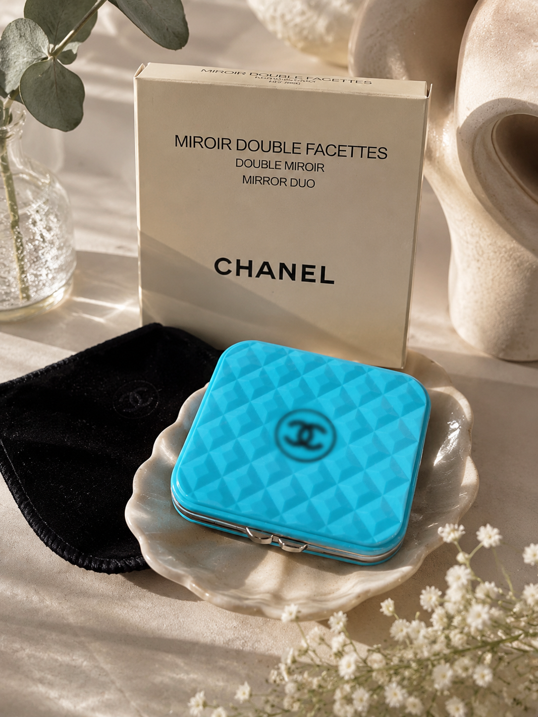 Chanel Beauty GWP Quilted Compact Mirror | Limited Edition Gift With Purchase | Multiple Colors