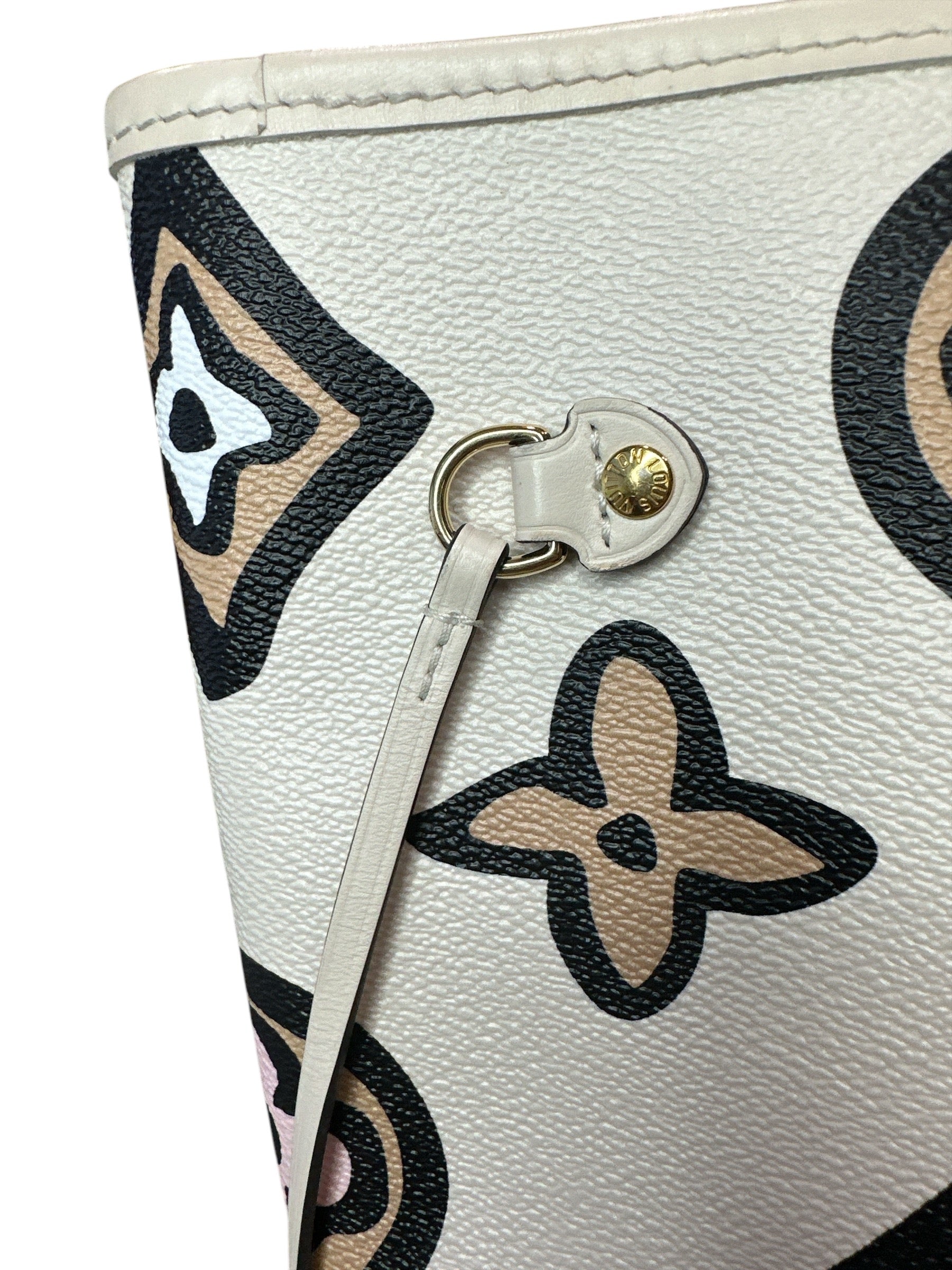 Louis Vuitton Wild at Heart Neverfull leather Tote MM - Clairely Amazing