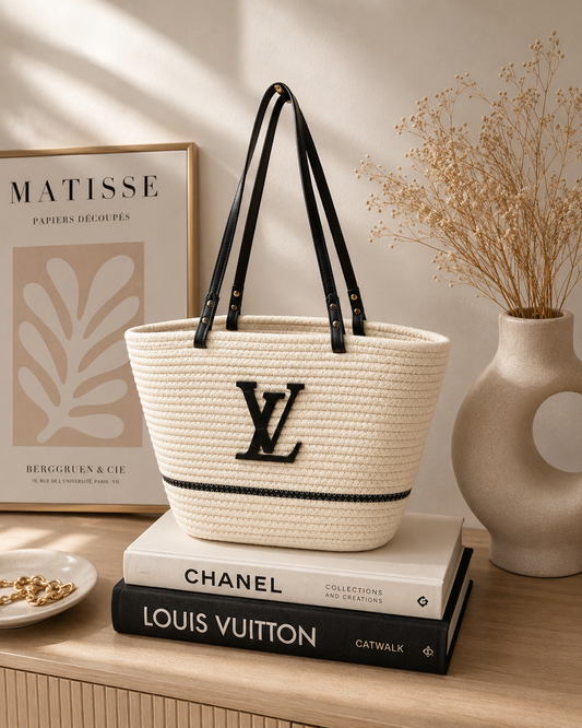 Straw Woven Oversized Tote Bag